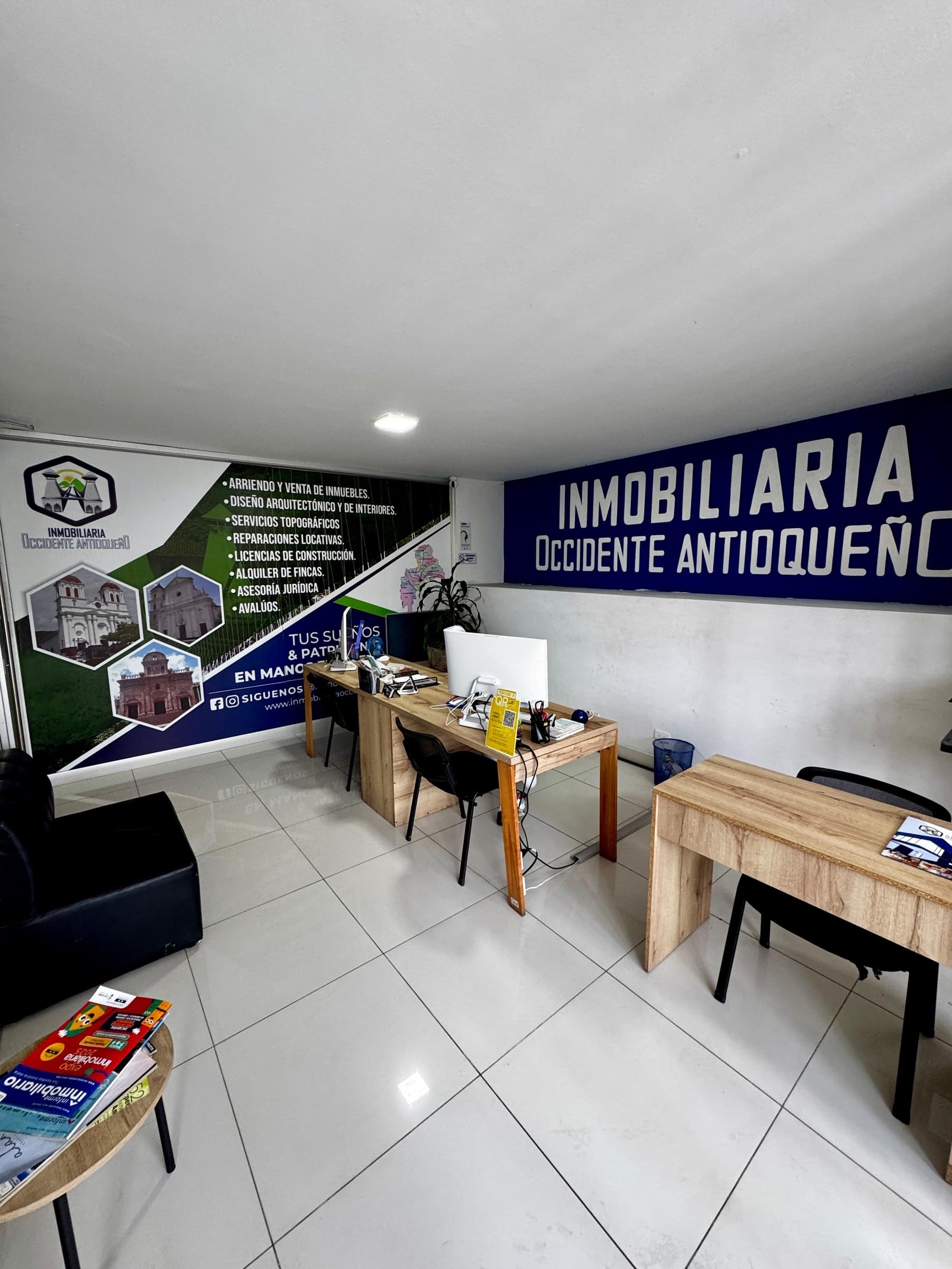 Espacio de atención de Inmobiliaria Occidente Antioqueño